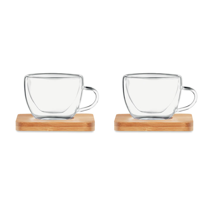 2 pahare expresso perete dublu personalizate 2 pahare expresso perete dublu personalizate