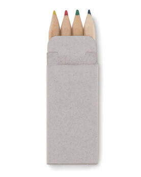 4 mini-creioane colorate personalizate