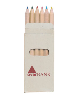 6 creioane colorate personalizate