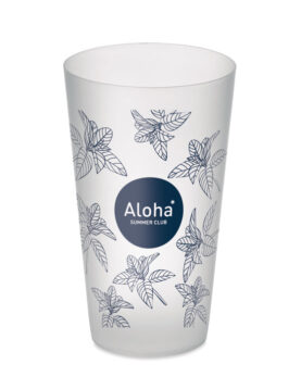 Frosted PP cup 550 ml personalizate