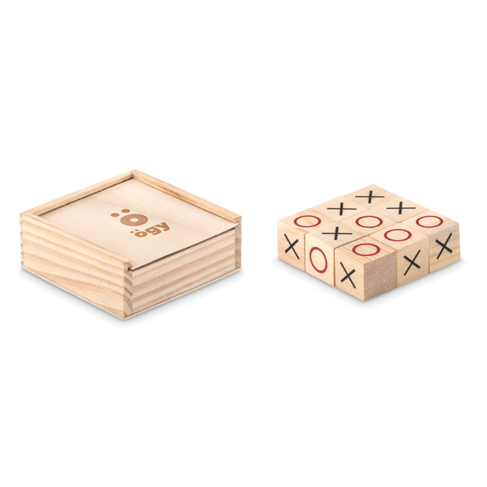 Joc Tic Tac Toe din lemn personalizate Joc Tic Tac Toe din lemn personalizate