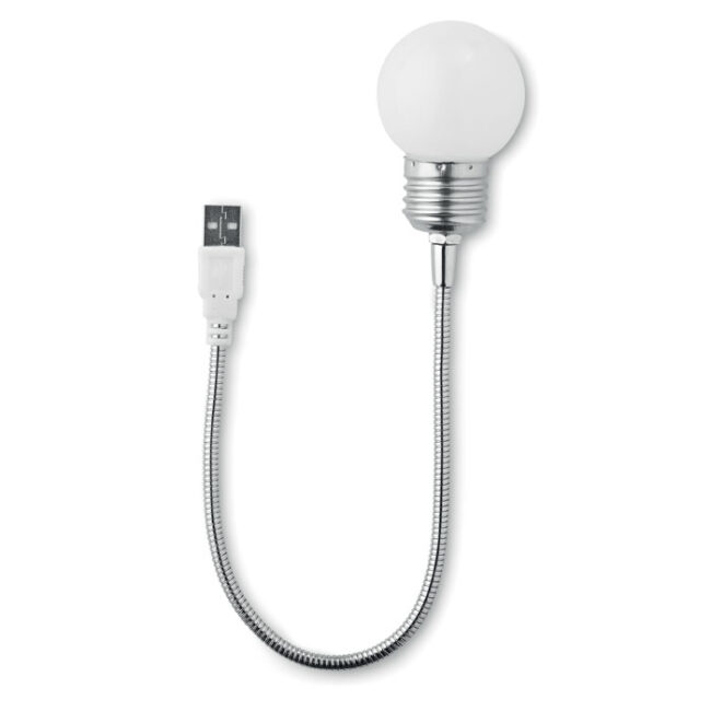 Lampă USB (formă bec) inscriptionate