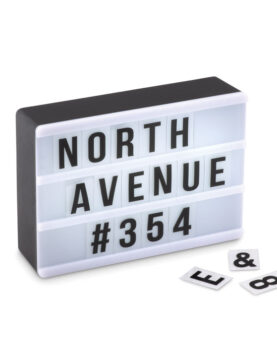 Lightboard cu 100 caractere personalizate