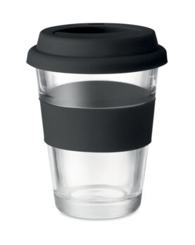 Pahar din sticlă de 350 ml personalizate