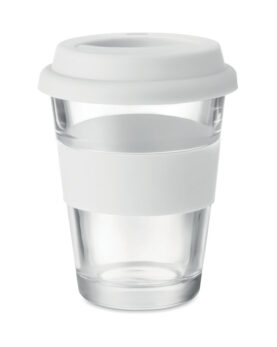 Pahar din sticlă de 350 ml personalizate