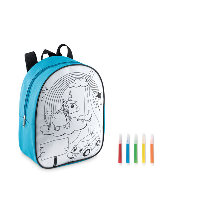 Personalizare Rucsac cu 5 evidențiatoare Personalizare Rucsac cu 5 evidențiatoare