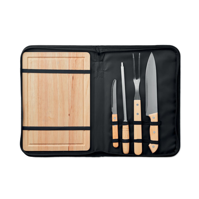 Set de 4 accesorii BBQ inscriptionate Set de 4 accesorii BBQ inscriptionate