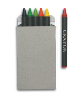 Set de 6 creioane cerate personalizate