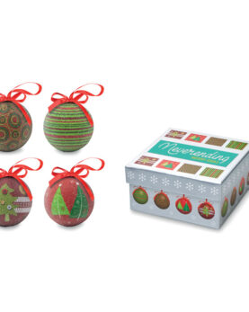 Personalizare Set globuri Crăciun în cutie